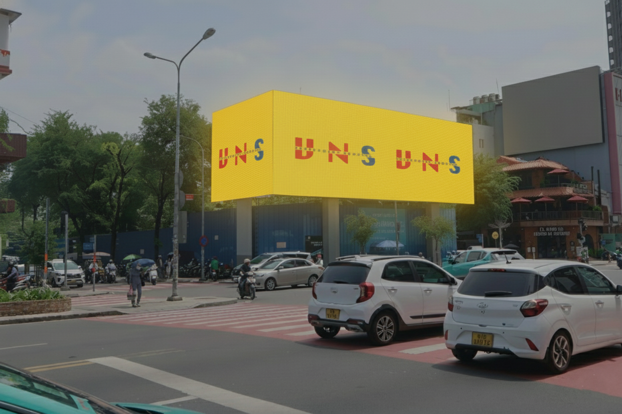 LED đối diện Takashimya Góc đường Lê Lợi - Nam Kỳ Khởi Nghĩa - Nguyễn Trung Trực